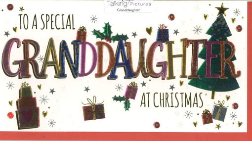 Picture of SPECIAL GRANDDAUGHTER CHRISTMAS CARD